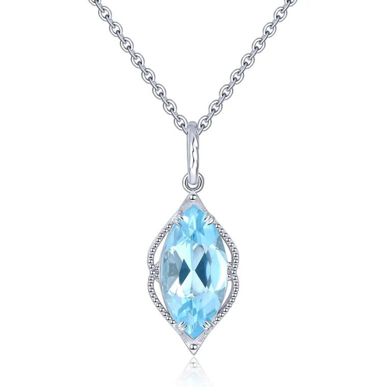 Marquise-blue-topaz-solitaire-silver-necklace-stock-GGZ168