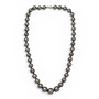 clasp detail of tahitian pearl graduated 7-12mm with 950 platinum clasp 18"