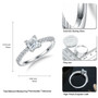 Princess-cut-moissanite-silver-wedding-ring-scale-GGM926