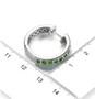 Chrome-diopside-hoops-size-GGJ636