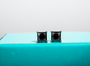 Moissanite-princess-cut-stud-earrings-black-GGM446