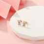 Cute-pig-blue-heart-cz-stud-earrings-live-L4L782