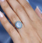 Rainbow-moonstone-blue-topaz-ring-model-GGS483