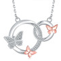 Butterflies-cz-circle-silver-necklace-stock-L4L589
