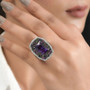 Amethyst-multi-gem-cluster-ring-model-GGS712