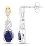 Iolite-diamond-two-tone-silver-drop-earrings-side-GGE595