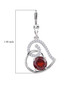 Garnet-moissanite-heart-earrings-size-GGS807