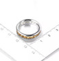 citrine eternity band ring in rhodium over sterling silver