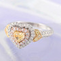 Yellow-pink-white-diamond-14k-ring-live-GGS993