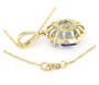 Aquamarine-tanzanite-necklace-back-GGTV223