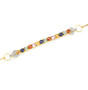 Multi-color-sapphire-diamond-14k-yellow-gold-bolo-bracelet-close-GGE829