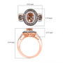 Andalusite-brown-white-zircon-double-halo-rg-sterling-silver-ring-scale-GGS1115