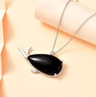 Black-onyx-zircon-whale-sterling-silver-pendant-necklace-live-GGS1137