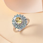 Yellow-blue-apatite-double-halo-sterling-silver-ring-live-GGS5016