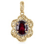 Rhodolite-champagne-diamond-10k-yellow-gold-halo-necklace-stock-GGS5024