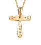 Moissanite-infinity-cross-pendant-back-GGS1281