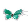 Green-onyx-brown-white-zircon-sterling-silver-butterfly-necklace-side-GGS5064