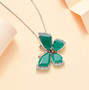 Green-onyx-brown-white-zircon-sterling-silver-butterfly-necklace-live-GGS5064