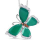 Green-onyx-brown-white-zircon-sterling-silver-butterfly-necklace-stock-GGS5064