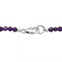 Amethyst-zircon-rondelle-beaded-sterling-silver-necklace-clasp-GGS5216