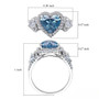 lab-blue-white-heart-diamond-halo-950-platinum-ring-scale-ggs5549 lab-blue-white-heart-diamond-halo-950-platinum-ring-scale-ggs5549