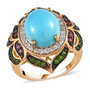 turquoise-multi-gem-regal-halo-tri-tone-sterling-silver-ring-stock-ggs5580