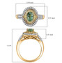 demantoid-garnet-multi-gem-yg-sterling-silver-halo-ring-scale-ggs5588