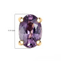 purple-spinel-oval-10k-yellow-gold-stud-earrings-scale-ggs5607