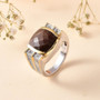 chocolate-sapphire-zircon-two-tone-sterling-silver-mens-ring-live-ggs5631 chocolate-sapphire-zircon-two-tone-sterling-silver-mens-ring-live-ggs5631