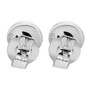 pietersite stud cabochon earrings in rhodium over sterling silver