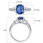 kyanite and zircon ring measurement details