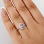 aquamarine-pink-sapphire-moissanite-ring-on-hand