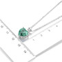 Green-fluorite-heart-solitaire-pendant-silver-necklace-scale-GGZ092