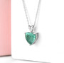 Green-fluorite-heart-solitaire-pendant-silver-necklace-live2-GGZ092