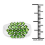 chrome diopside cluster ring size reference