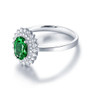 Tsavorite-garnet-diamond-halo-14-white-gold-ring-side-GGV032 Tsavorite-garnet-diamond-halo-14-white-gold-ring-side-GGV032