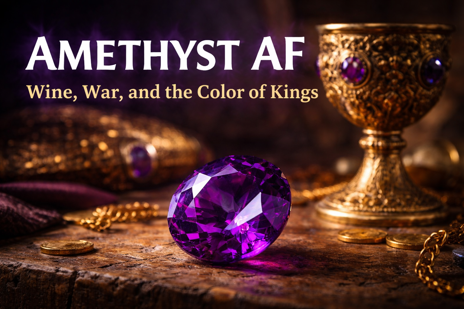 Amethyst AF: Wine, War, and the Color of Kings