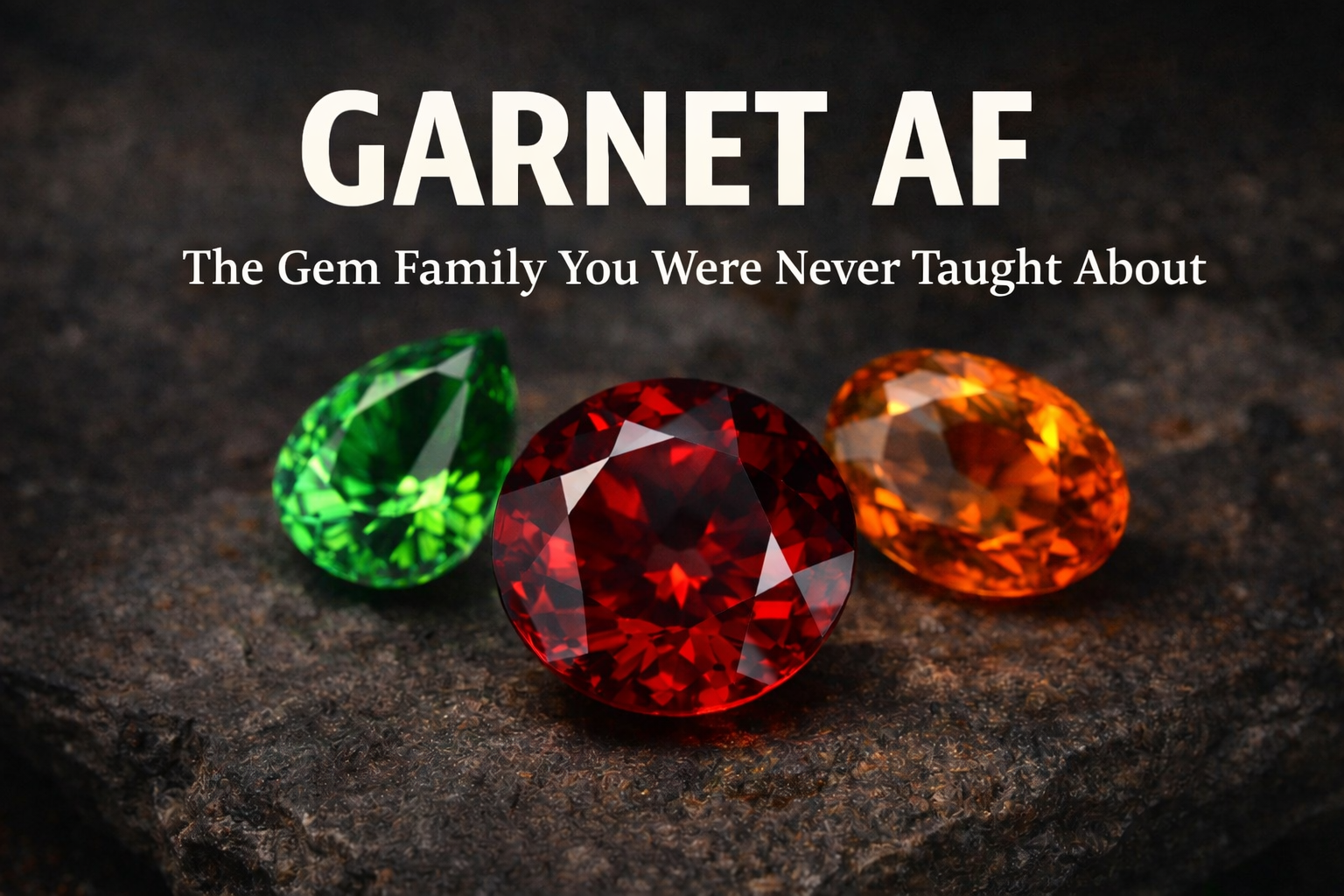 Garnet AF: The Gem Family You Were Never Taught About