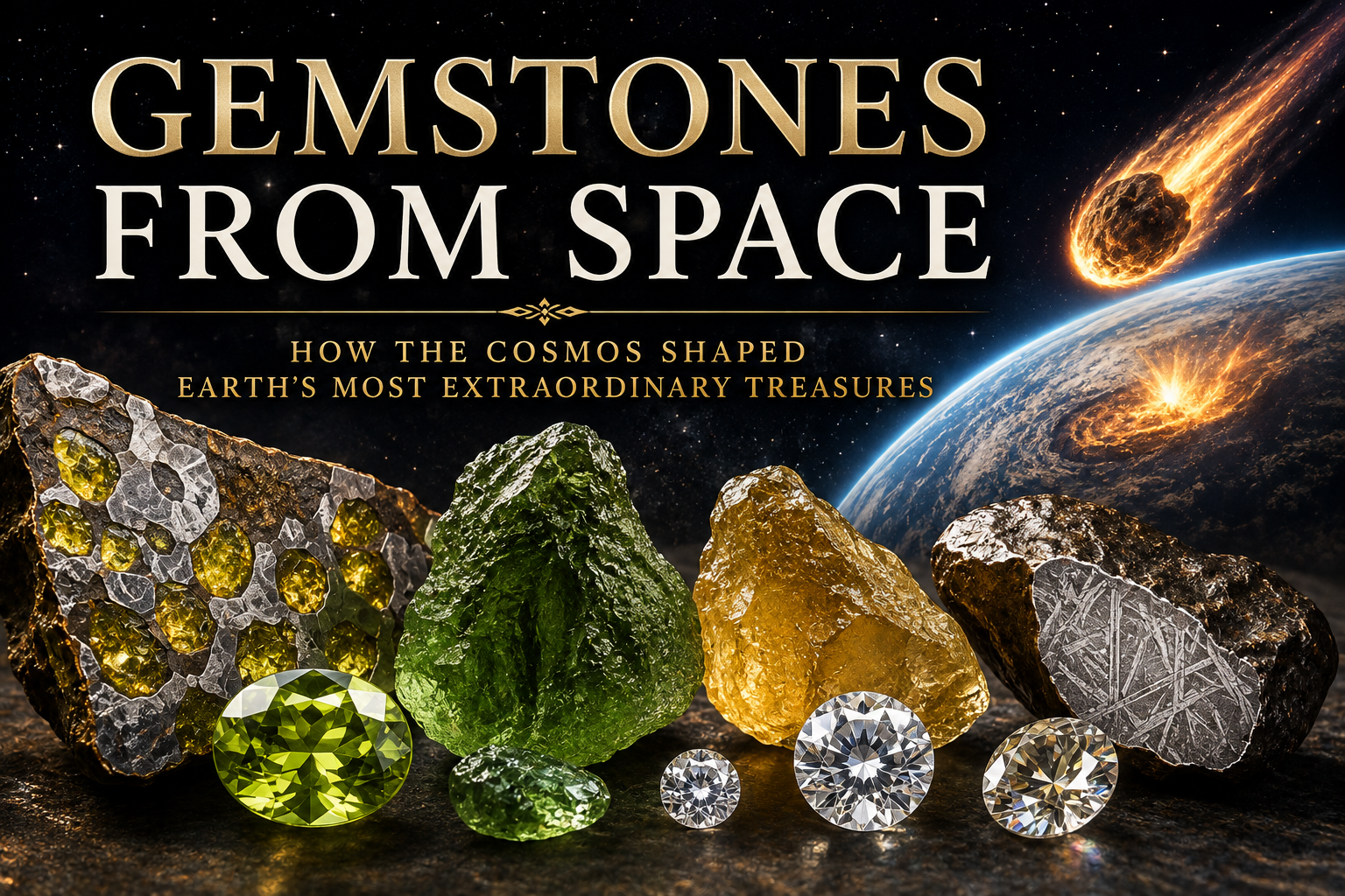 Gemstones From Space: How the Cosmos Shaped Earth's Most Extraordinary Treasures