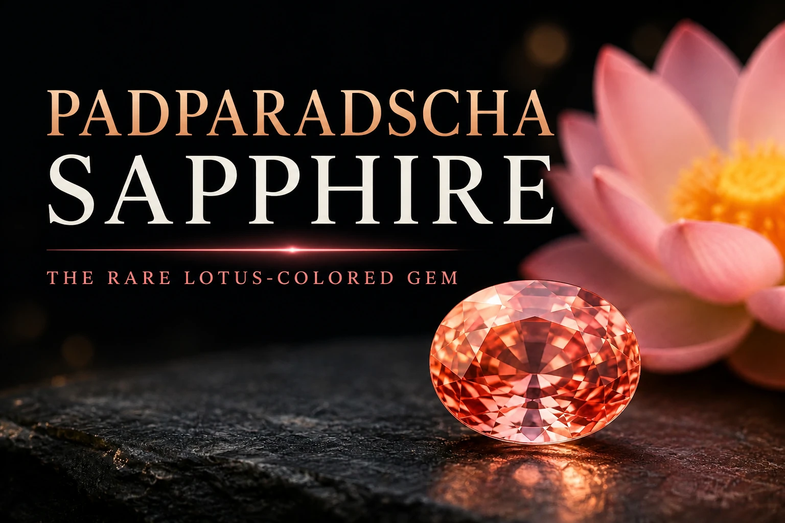 Padparadscha Sapphire: September's Rare Lotus-Colored Gem