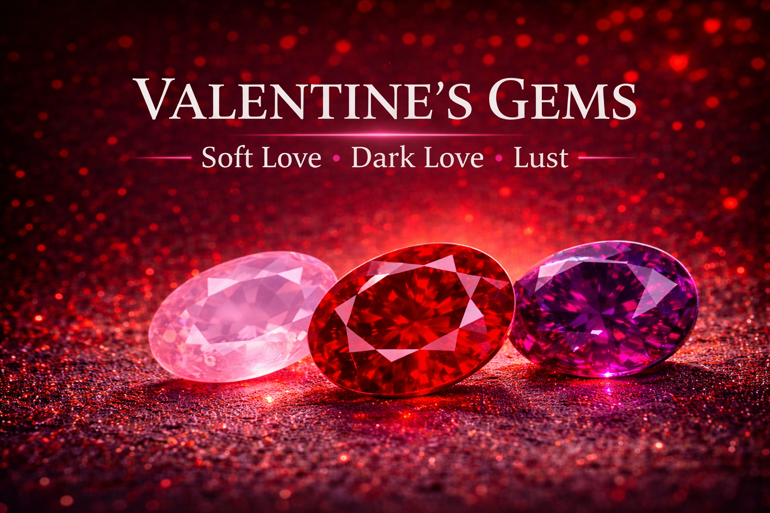 Valentine’s Gemstones: Soft Love, Dark Love & the Gemstones of Lust