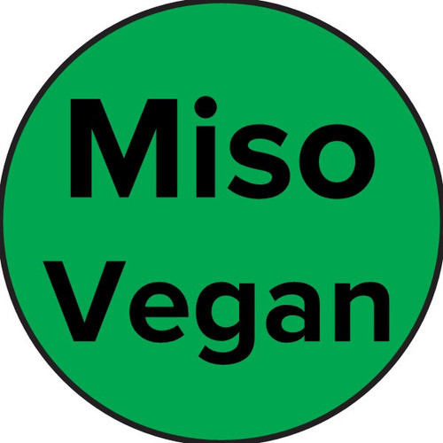 1" TOGO STICKERS - MISO VEGAN