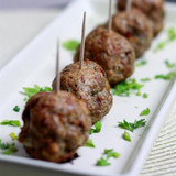 Garlicky Lamb Meatballs