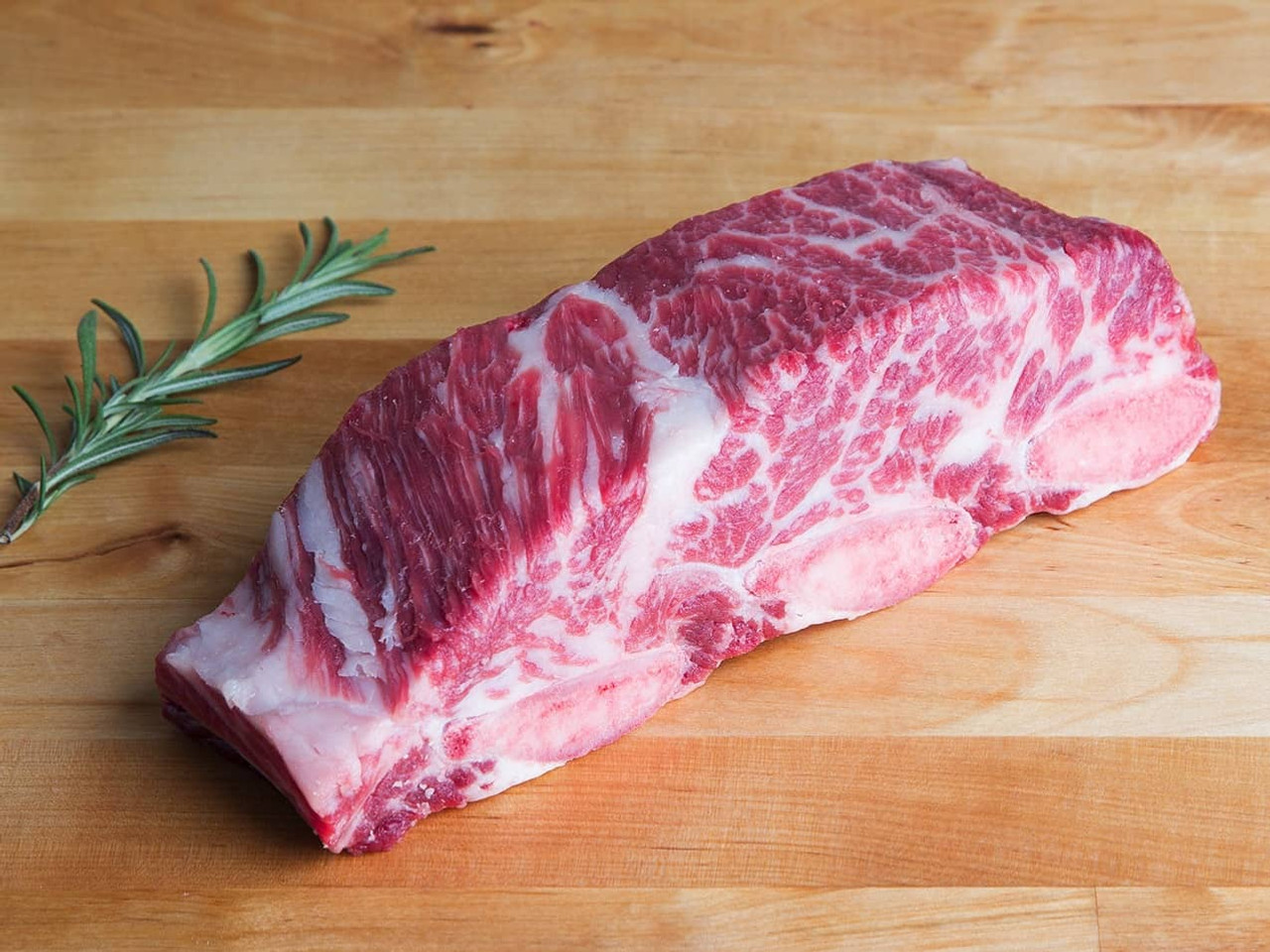 Plate Flanken/Short Ribs Grow & Behold Kosher Pastured Meats