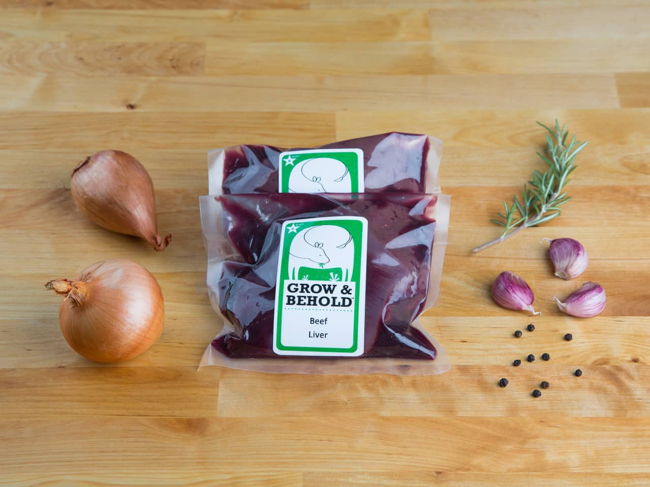 Beef Liver Grow & Behold Kosher Pastured Meats