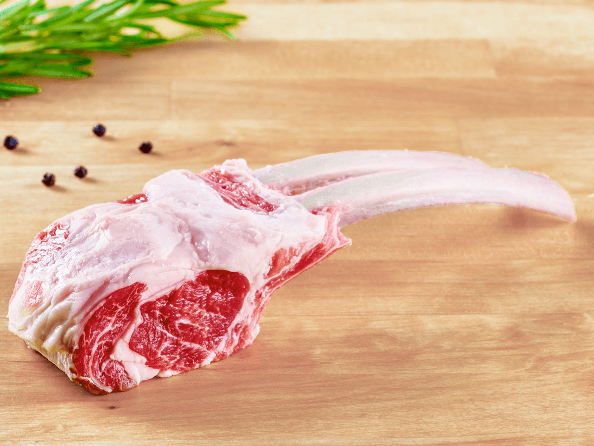 Double Lamb Chops Grow & Behold Kosher Pastured Meats