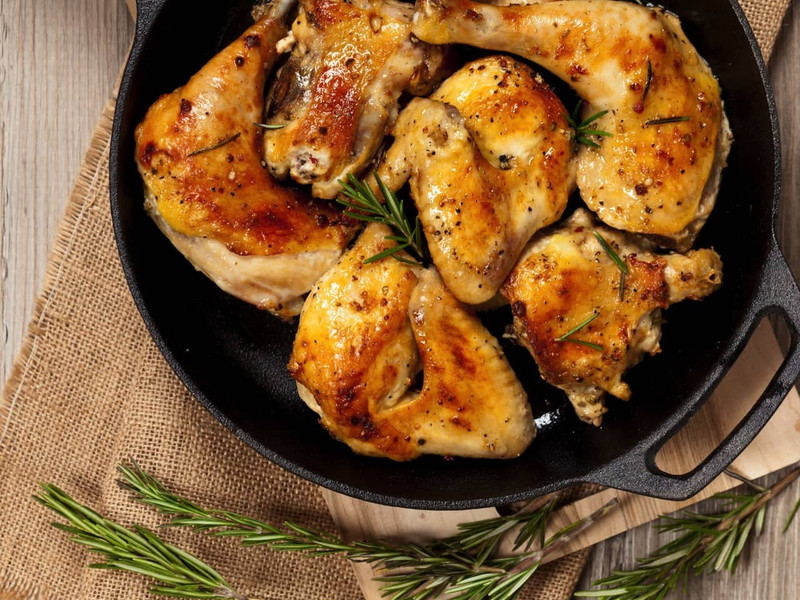 Whole Chicken, Cut in Quarters Grow & Behold Kosher Pastured Meats