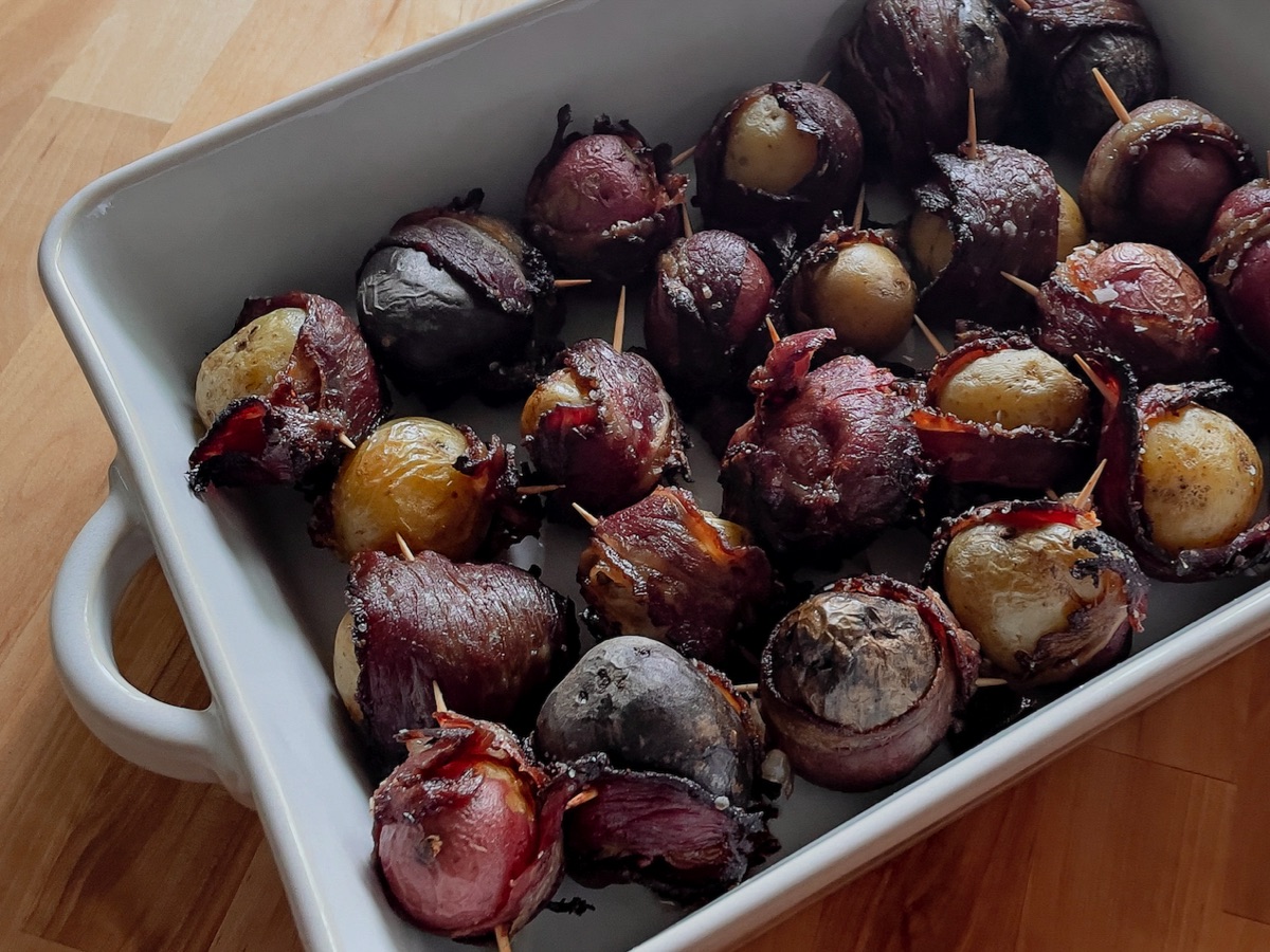 Bacon-Wrapped Potatoes