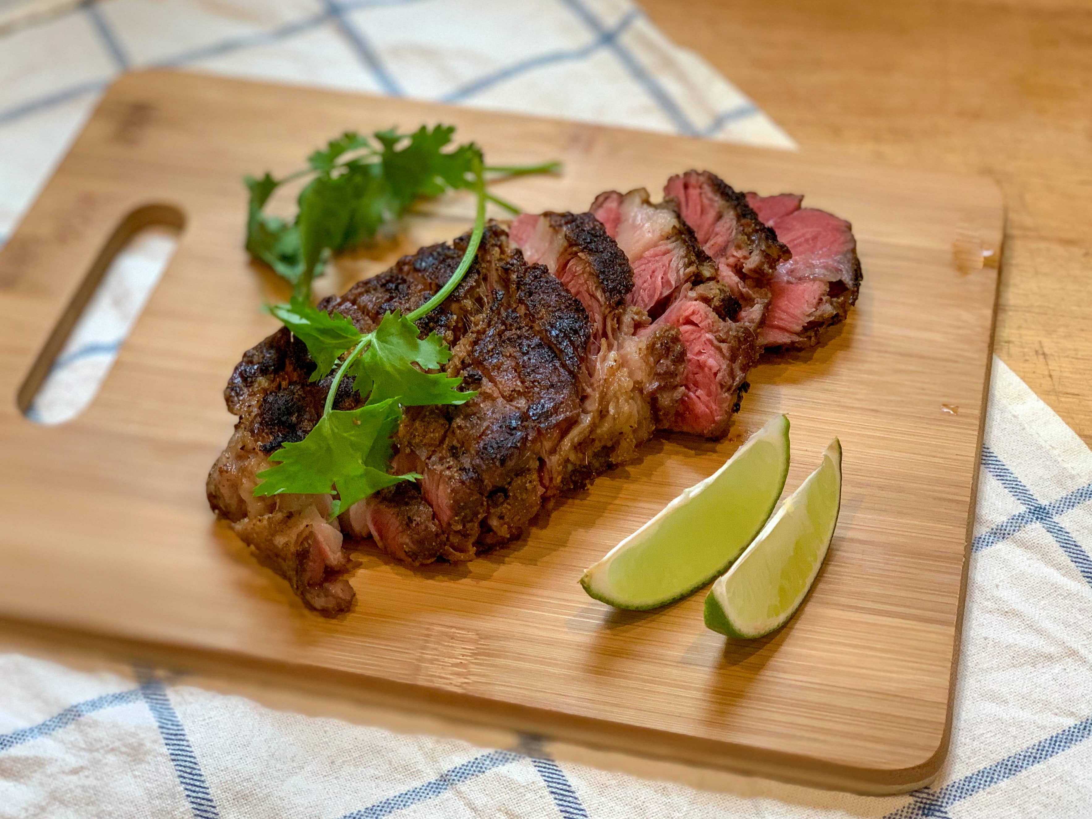 Perfect Pan Seared Steak - Jamie Geller