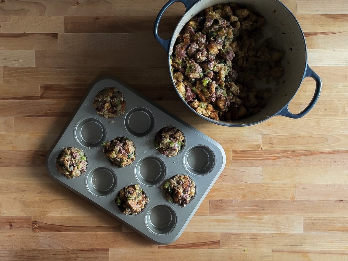 Stuffing Muffins